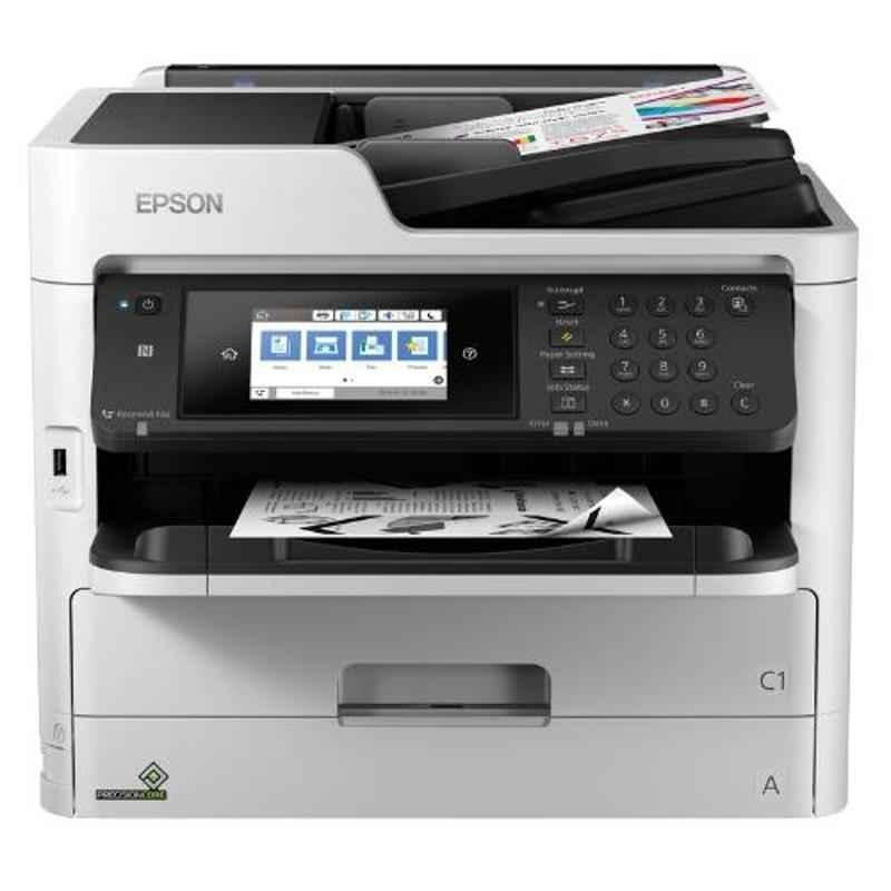 Epson WF-M5799 Workforce Pro Monochrome All-in-One Photo Copier Machine Printer with Replaceable Ink