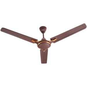 Usha Racer Chrome 78W Rich Brown 3 Blades Ceiling Fan, Sweep: 1200 mm