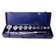 De Neers DN-3/4-C21 21 Pcs 3/4 inch Square Drive Hexagonal Socket Set