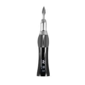 Waldent 8.5cm Stainless Steel Black Straight Handpiece, W-134
