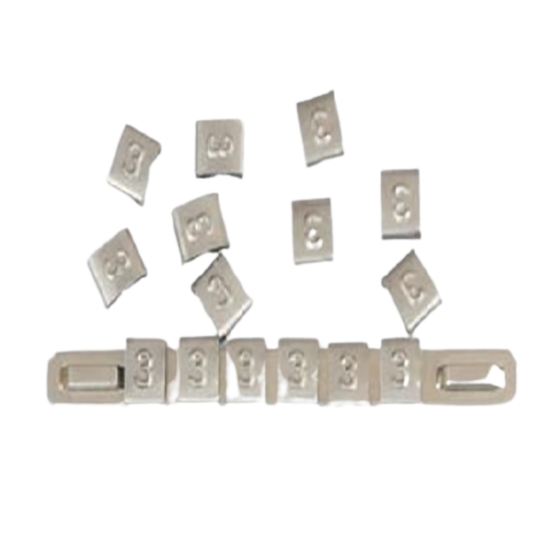 R-Loc 100 Pcs Stainless Steel 316 Alpha P Character Marker Tags Bag, RT-P