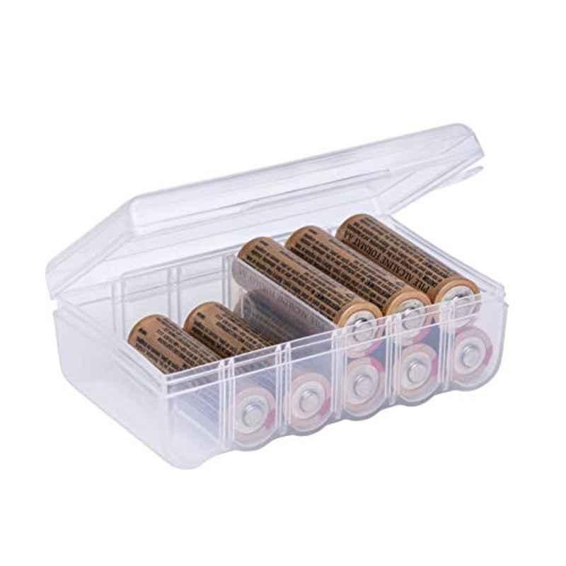 Plastic Clear AAA Battery Storage Box