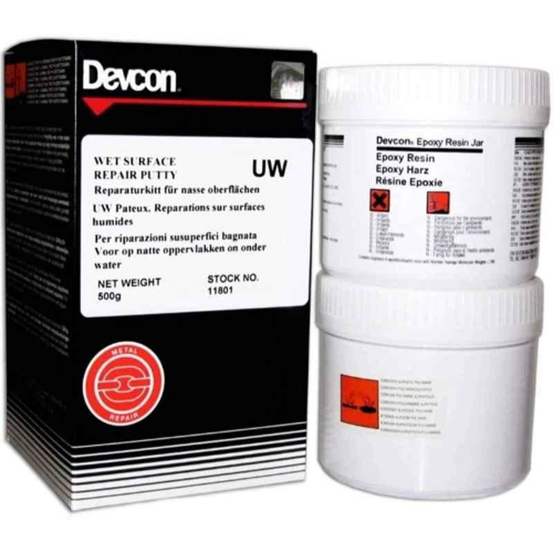 Devcon 500g Wet Surface Underwater Epoxy Putty (UW), 11801