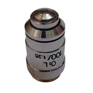 SSU Iron Microscope 100x Objective Lens, 15x30x16 cm