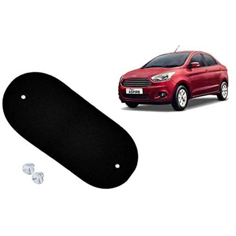 Auto Pearl Mesh Black Rear Window Sunshade Car Curtain for Ford Figo Aspire