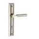 Bonus Olive2-8inch 65mm Brass Silver & Gold Both Side Key Mortice Lock Set