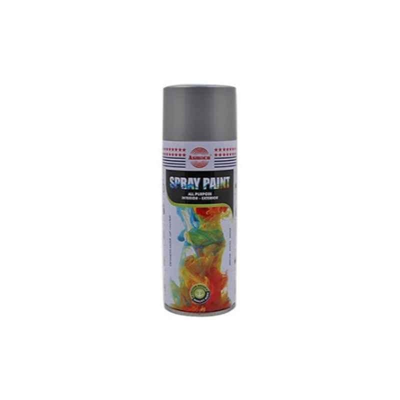 Asmaco 4x18.2x6.2cm Silver Quick Drying High Gloss Spray Paint, 2724607642538