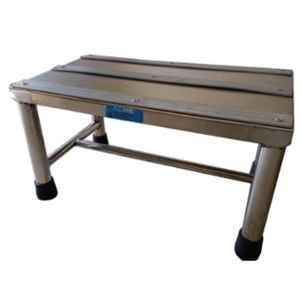 Acme 450x225x225mm Stainless Steel Single Foot Step, Acme-2064