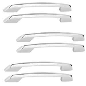 Atom 545 8 inch CP Finish Zinc Cabinet Pull Handle (Pack of 6)