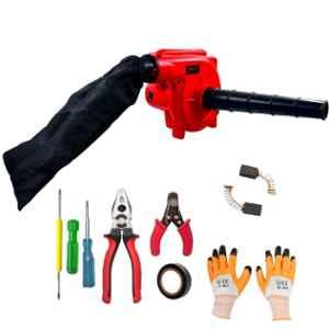 Hillgrove 950W Corded Vacuum Air Blower with Gloves, Dust Cleaner & 5 Pcs Hand Took Kit, HGCM1393M1