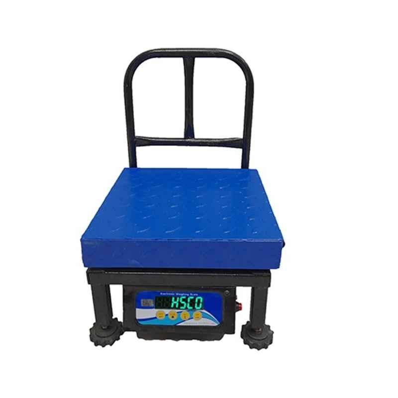 Hsco 500kg 600x600mm  Electronic Mobile Platform Weighing Scale, PLCHQCHI500