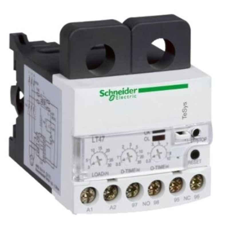Schneider 5-60A 200-240 VAC LT47 Electronic Over Current Relay, LT4760M7A