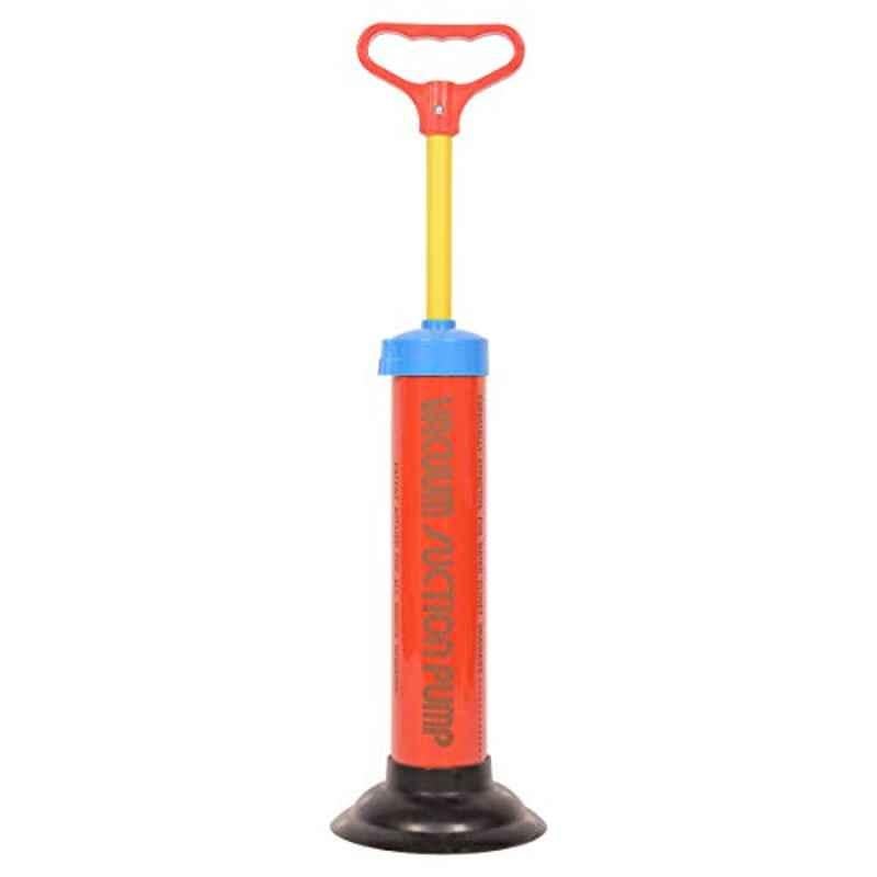 Moonlight 13x45cm Rubber Red Suction Pump with Plastic Handle, 50555