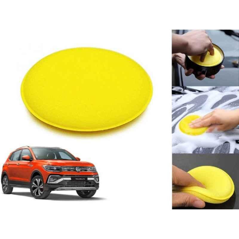 Auto Pearl Polyurethane Beige Washing & Waxing Polish Foam Sponge for Taigun 2021