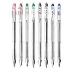 PENAC CH-6 8 Pcs Red, Blue, Black & Green Pen Set, BA1701MCSO8