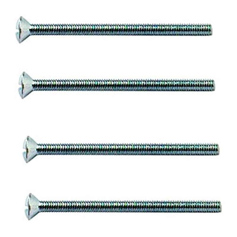 Merriway M3.5x50mm Zinc Plated Electrical Socket Screw, BH03664 (Pack of 20)