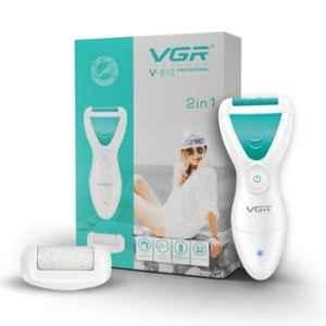 VGR V-812 White & Green Professional 2 in 1 Callus Remover with 100min Run Time & 2 Years Warranty