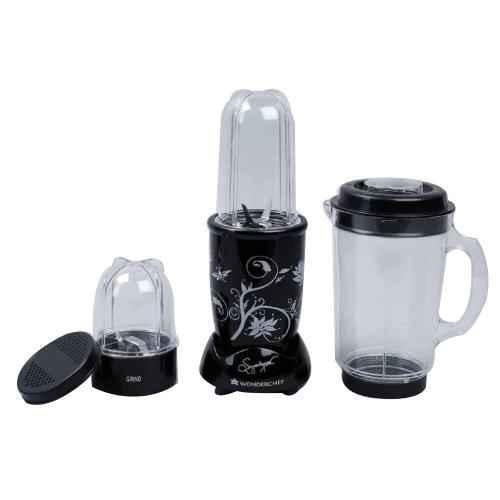 Nutri-Blend Mixer Grinder- Black (4 Jar) 400W  Small Kitchen Appliance  Online – Wonderchef