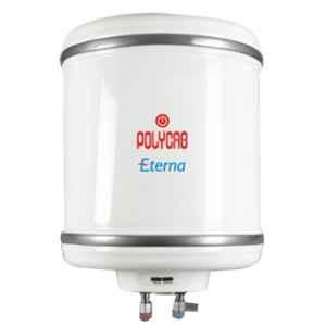 Polycab Eterna 15 Litre 2kW White Storage Water Heater, HWHSVMB003P