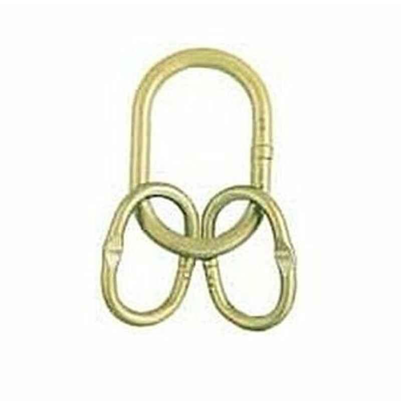 Crosby A-347 28.1 Ton 689 kN Alloy Steel Gold Welded Master Link, 1258224