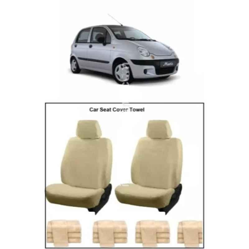 Oscar Beige Aut-Sn-4133 Towel 1 Pcs\\Set Daewoo Matiz Car Seat Cover
