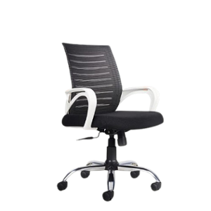 CELLBELL Desire C104 Mesh Medium Back White Ergonomic Chair