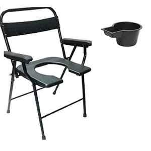 Shakuntla Heavy Duty Premium Foldable Commode Chair