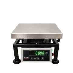 Monet 10x10 inch 60kg Stainless Steel Portable Weighing Scale with Dual Display & Days Battery Backup