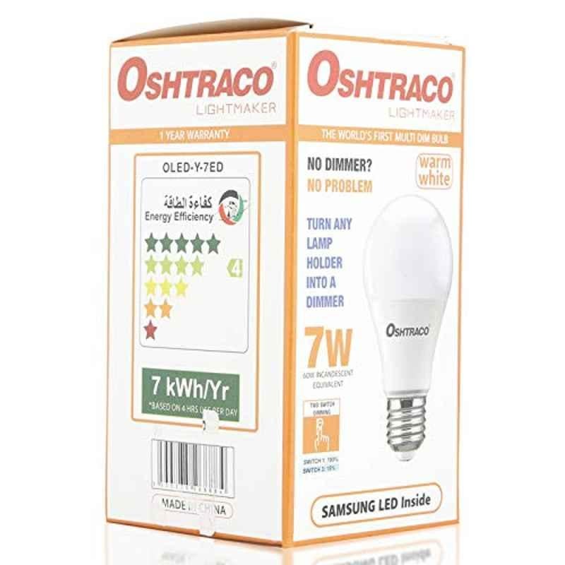 Oshtraco 7W Warm White LED Bulb