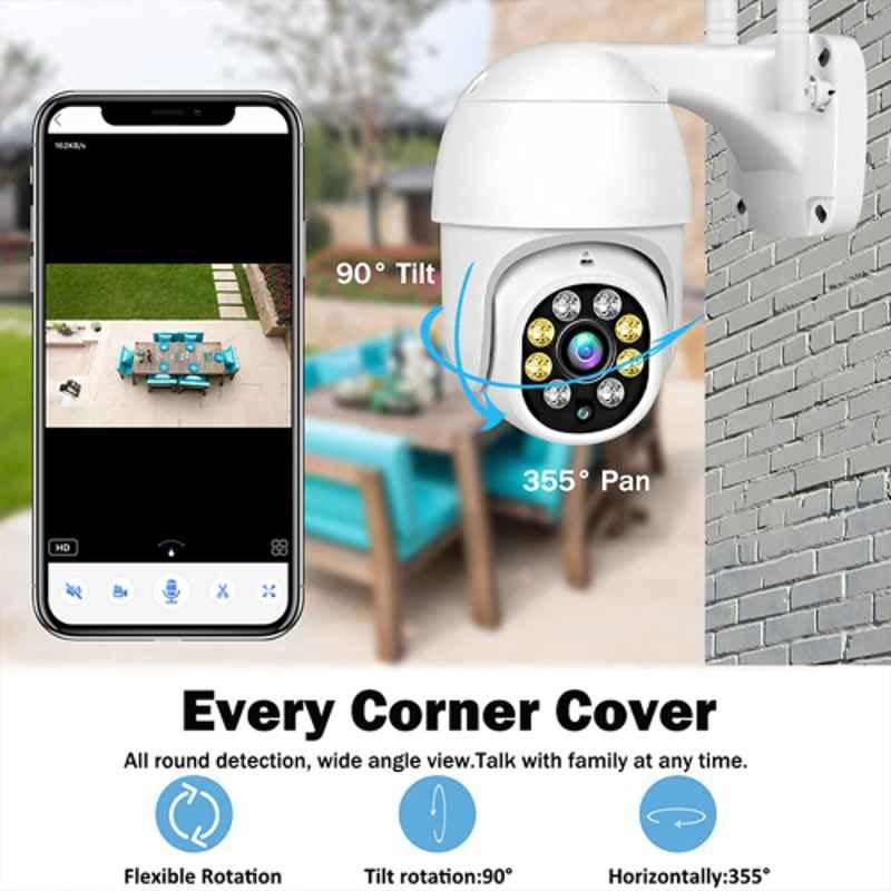 Carecam Pro 360 Degree Smart Pan Tilt Home PTZ CCTV Camera