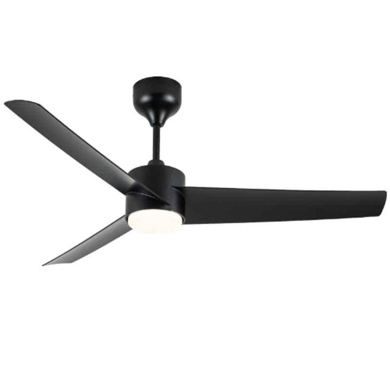 Victura Airmotion Aerowind 38W 225rpm Midnight Black 5 Star BLDC Ceiling Fan, Sweep: 1320 mm