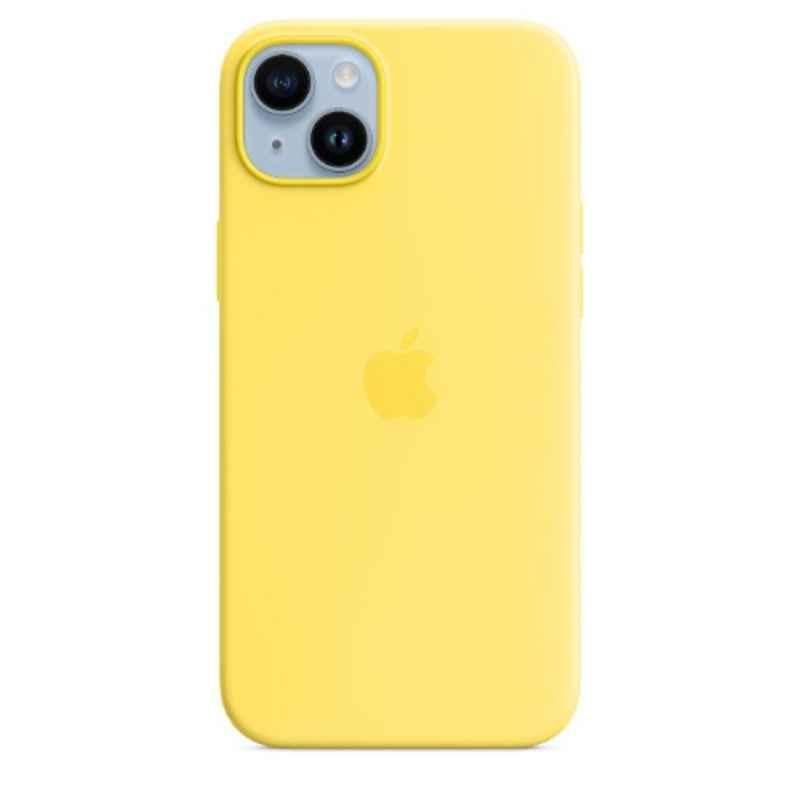 Apple MQUC3ZE/A Silicone Canary Yellow Back Case for iPhone 14 Plus with MagSafe