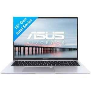 Asus X1605VAB-MB544WS VivoBook 16 2023 Transparent Silver Laptop with Intel Core i5 13th Gen 1335U 16GB/512GB SSD/Windows 11 Home & 16 inch Display, 90NB10N2-M00BR0