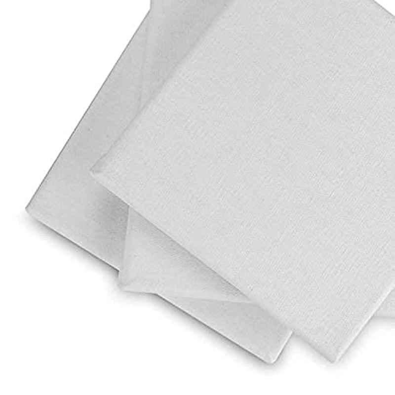 20x20cm Cotton Pre Stretched Canvas Board (Pack of 12)