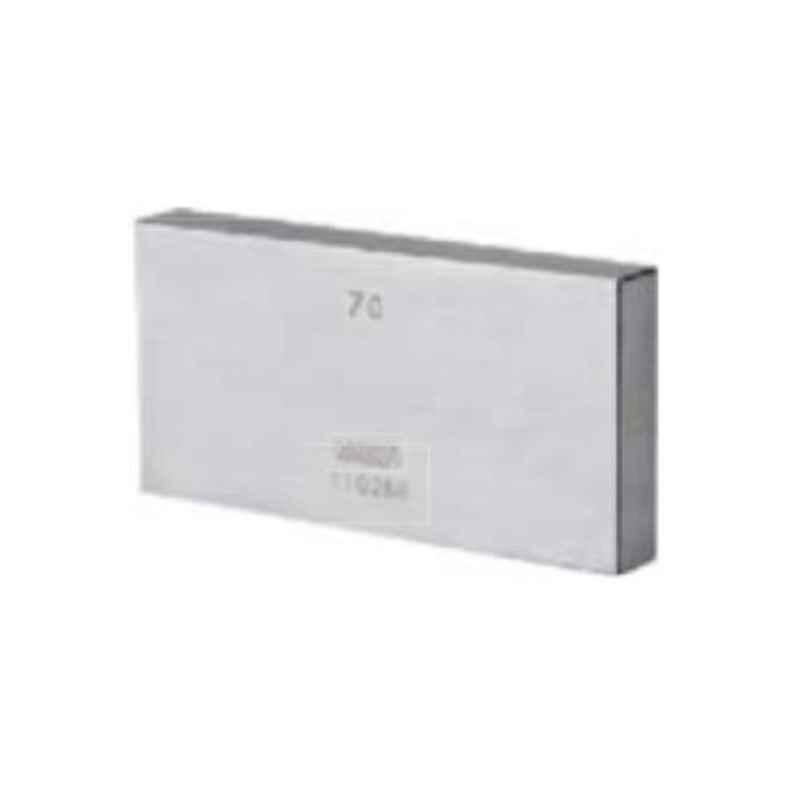 Insize 1.28mm Grade 1 Individual Steel Gage Block with Inspection Certificate, 4101-B1D28