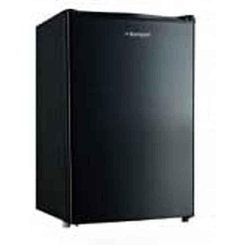 Bompani 110L Black Single Door Refrigerator, BR110