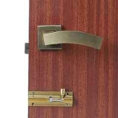 Handle Waala LB-10002 Stainless Steel Antique Brass Finish Heavy Duty Mortise Lock Set with Bolt Latch