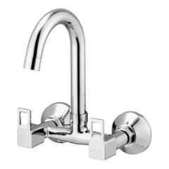 Fastgear Brass Chrome Finish Silver Sink Mixer Tap, FG1954