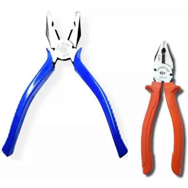 Sky Blue 2 Pcs 7.8 inch Groove Plier Combo, SBE_PLIER COMBO_043