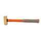 De Neers 2000g Brass Hammer with Fiberglass Handle