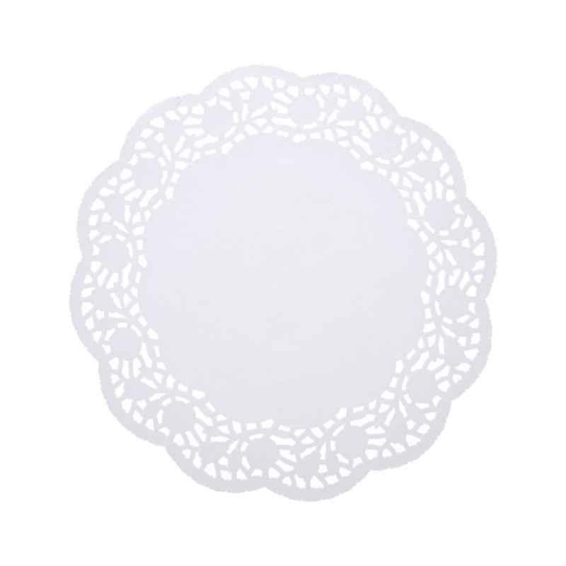 Hotpack 250Pcs 9.5 inch White Round Doilies Set, RD9.5