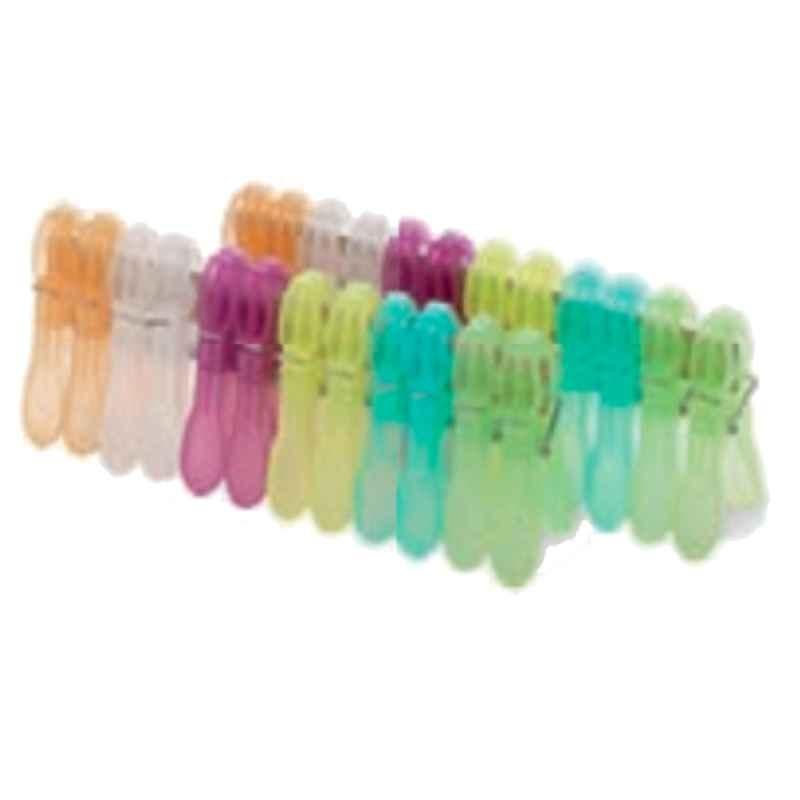 Coronet 8cm Plastic Clothes Pegs (Pack of 24), 3905005