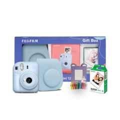 Fujifilm Instax Mini 12 60mm Blue Instant Colour Photo Camera Gift Box with 10 Pcs Sheets, EXD 16791340