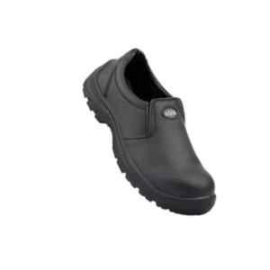 Euro Safety AQUA SLIP ON PU Sole Steel Toe Black Safety Shoes, KE14, Size: 5