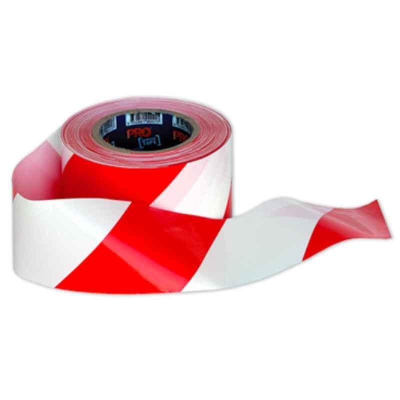 70mm Red & White Warning Tape, Length: 250 m