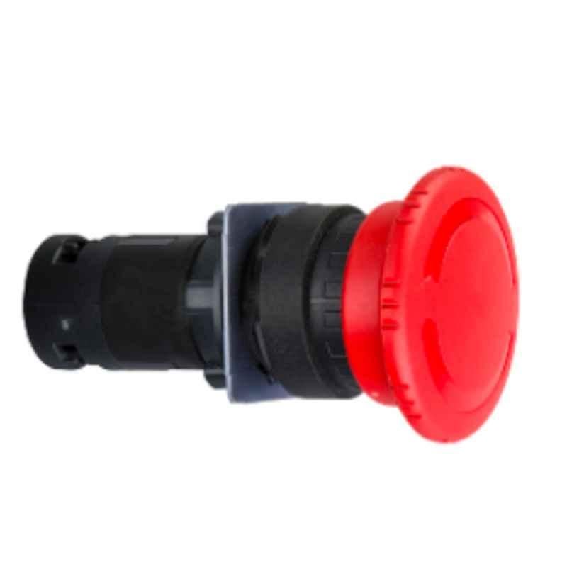 Schneider Harmony 250V 1NO+1NC Mushroom Head Key Release Emergency Switching Off, XB7ES145P