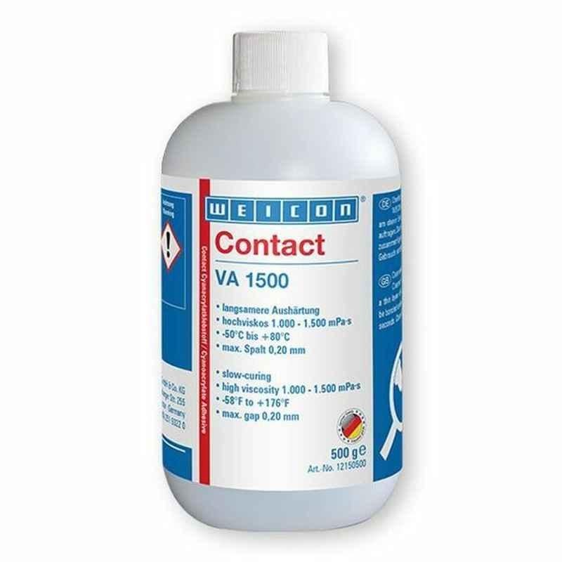 Weicon Contact VA 1500 Cyanoacrylate Adhesive, 12150500, 500GM