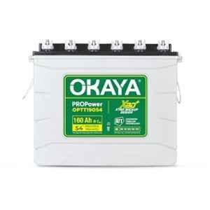 Okaya PROPower 160Ah 12V Tall Tubular Inverter Battery with XBD+ Technology, OPTT19054