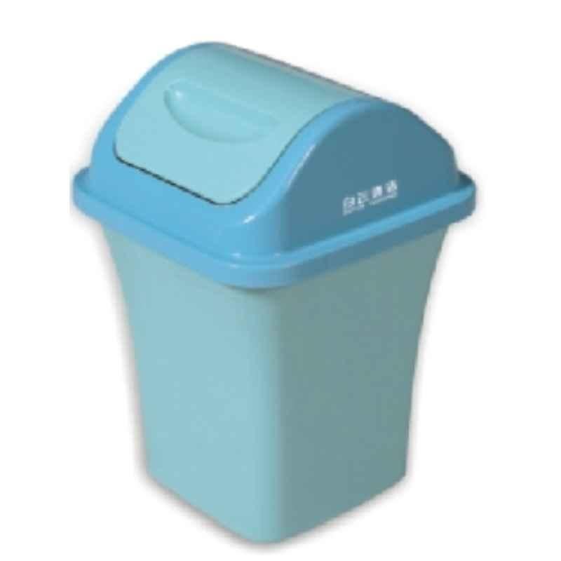 Baiyun 24.5x24.5x37.5cm 8L Blue Garbage Can, AF07024