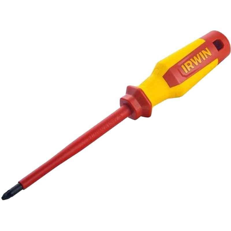 Irwin Pro Comfort PZ 1x100 mm VDE Insulated Screwdriver, 1951866